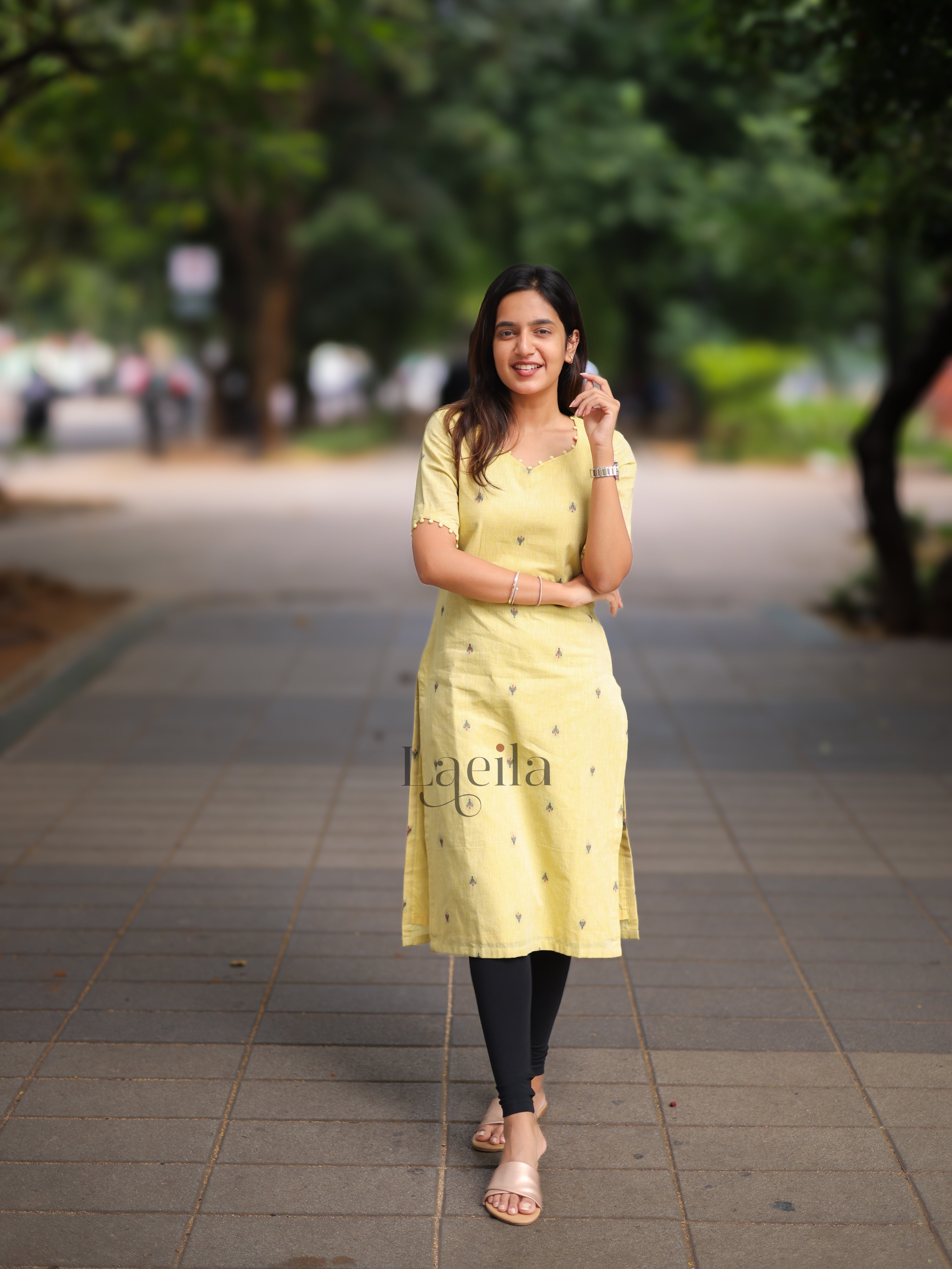Yellow Cotton Top